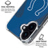 NFL Indianapolis Colts Double Vision iPhone 17 Clear Case