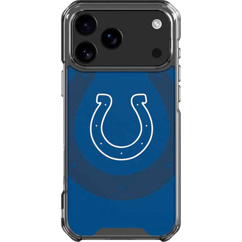 NFL Indianapolis Colts Double Vision iPhone 18 Pro Max Clear Case