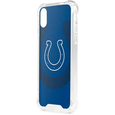 NFL Indianapolis Colts Double Vision iPhone XS Clear Case