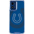 NFL Indianapolis Colts Double Vision Moto G 5G (2024) Clear Case