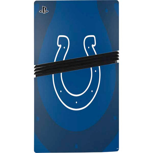 NFL Indianapolis Colts Double Vision PS5 Pro Disk Console Skin