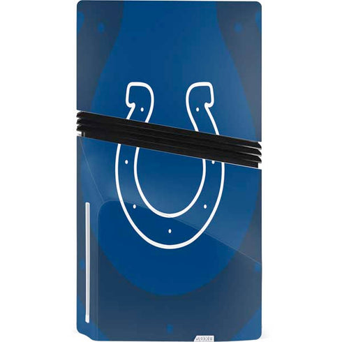 NFL Indianapolis Colts Double Vision PS5 Pro Disk Console Skin