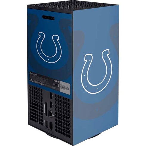 NFL Indianapolis Colts Double Vision XBox Series X Digital Edition Console Skin