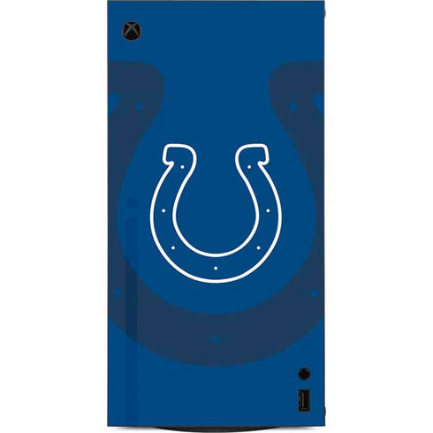 NFL Indianapolis Colts Double Vision XBox Series X Digital Edition Console Skin