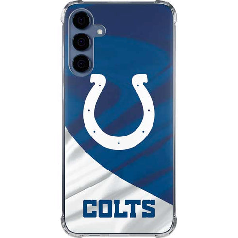 NFL Indianapolis Colts Galaxy A55 5G Clear Case