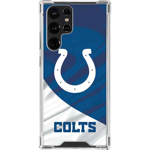 NFL Indianapolis Colts Galaxy S23 Ultra Clear Case