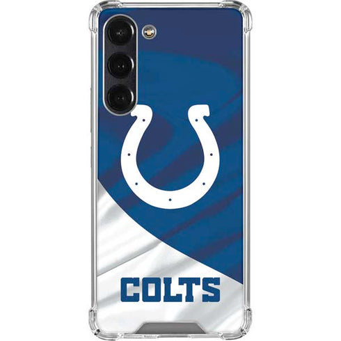 NFL Indianapolis Colts Galaxy S24 FE Clear Case