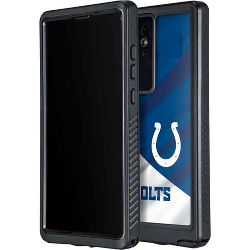 NFL Indianapolis Colts Galaxy S24 Ultra Waterproof Case