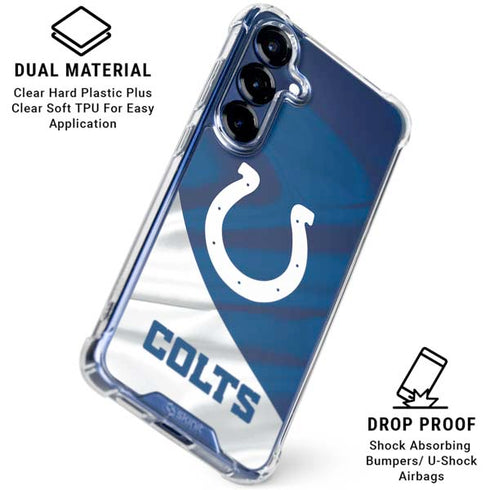 NFL Indianapolis Colts Galaxy S25 Clear Case