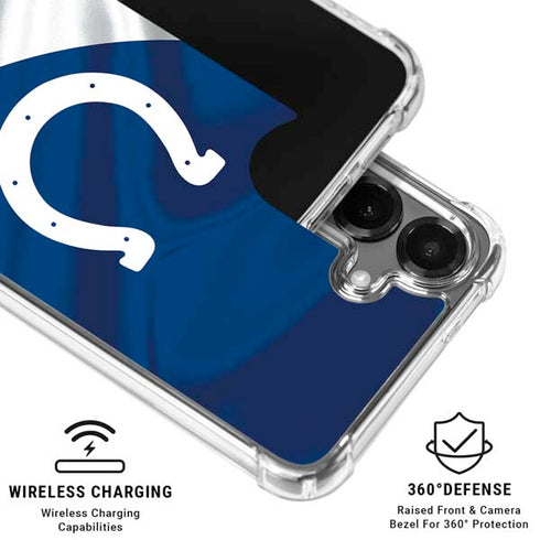 NFL Indianapolis Colts Galaxy S26 Plus Clear Case