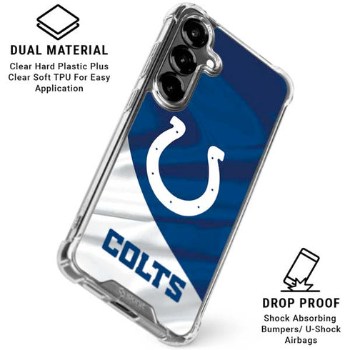 NFL Indianapolis Colts Galaxy S26 Plus Clear Case