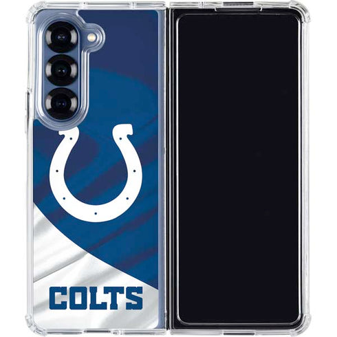 NFL Indianapolis Colts Galaxy Z Fold6 Clear Case