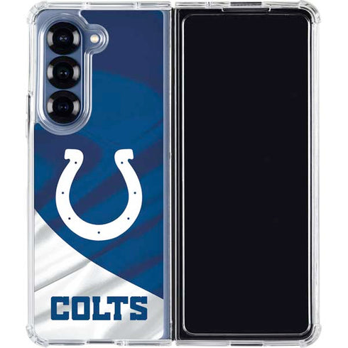 NFL Indianapolis Colts Galaxy Z Fold7 Clear Case