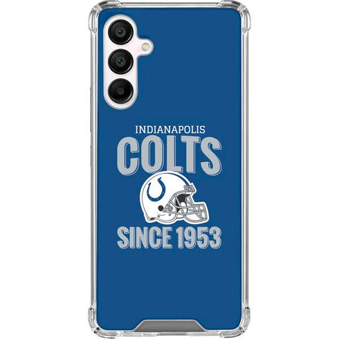 NFL Indianapolis Colts Helmet Galaxy A16 5G Clear Case