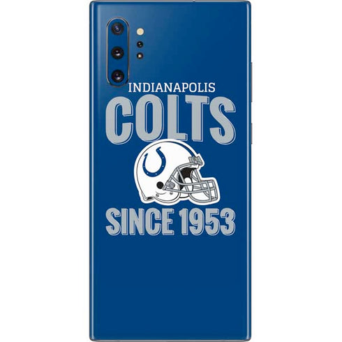 NFL Indianapolis Colts Helmet Galaxy Note 10 Plus Skin