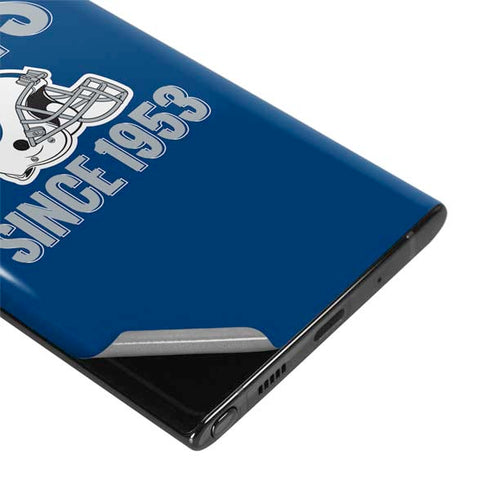 NFL Indianapolis Colts Helmet Galaxy Note 10 Plus Skin