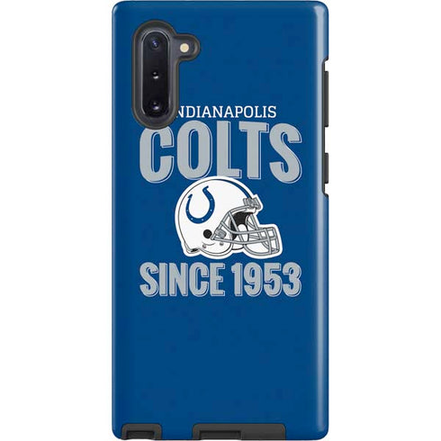 NFL Indianapolis Colts Helmet Galaxy Cases