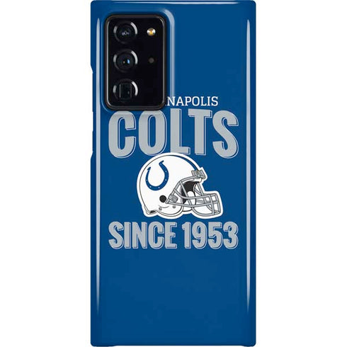 NFL Indianapolis Colts Helmet Galaxy Cases
