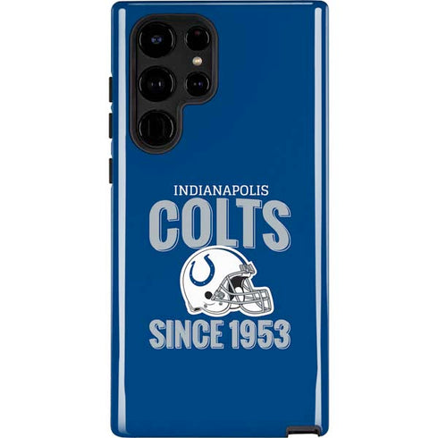 NFL Indianapolis Colts Helmet Galaxy Cases
