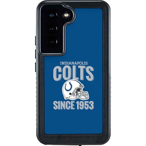 NFL Indianapolis Colts Helmet Galaxy S24 Waterproof Case
