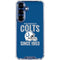 NFL Indianapolis Colts Helmet Galaxy S25 Plus Clear Case