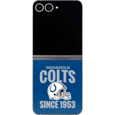 NFL Indianapolis Colts Helmet Galaxy Z Flip6 Skin