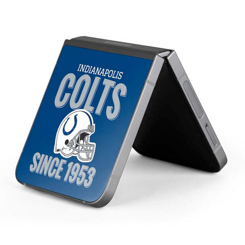 NFL Indianapolis Colts Helmet Galaxy Z Flip6 Skin