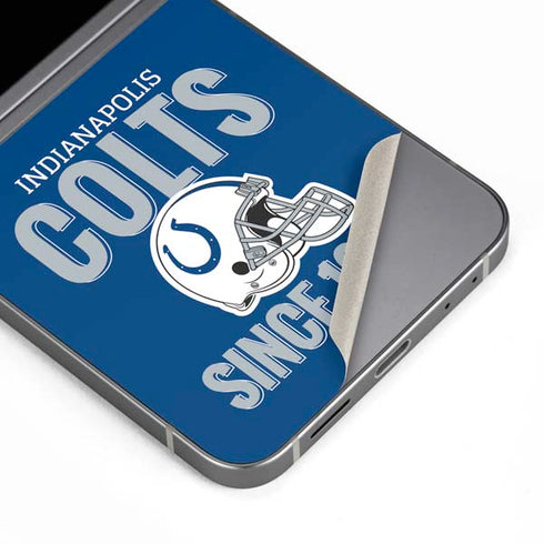 NFL Indianapolis Colts Helmet Galaxy Z Flip6 Skin