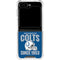 NFL Indianapolis Colts Helmet Galaxy Z Flip6 Clear Case
