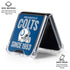 NFL Indianapolis Colts Helmet Galaxy Z Flip6 Clear Case