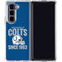 NFL Indianapolis Colts Helmet Galaxy Z Fold5 5G Clear Case