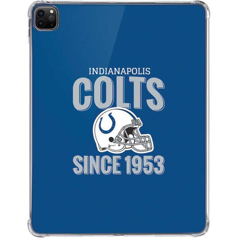 NFL Indianapolis Colts Helmet iPad Pro 11in (2024) Clear Case