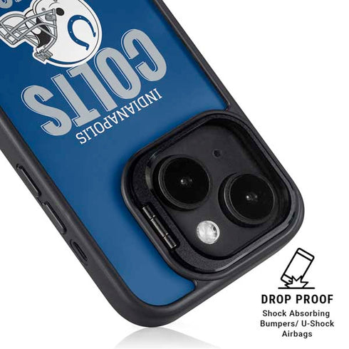 NFL Indianapolis Colts Helmet iPhone 14 Kickstand Case