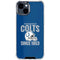 NFL Indianapolis Colts Helmet iPhone 15 Clear Case