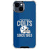 NFL Indianapolis Colts Helmet iPhone 15 Clear Case