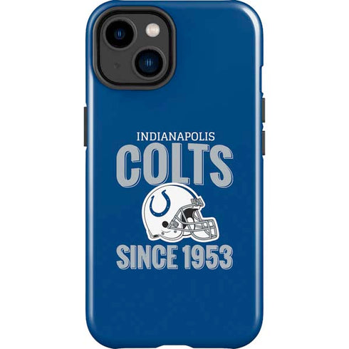 NFL Indianapolis Colts Helmet iPhone 15 Impact Case
