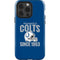 NFL Indianapolis Colts Helmet iPhone 15 Pro Impact Case