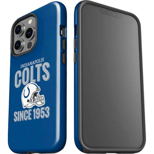 NFL Indianapolis Colts Helmet iPhone 15 Pro Impact Case