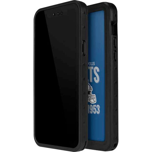 NFL Indianapolis Colts Helmet iPhone 15 Pro Waterproof Case