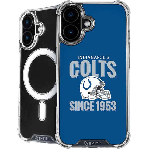 NFL Indianapolis Colts Helmet iPhone 16 MagSafe Case
