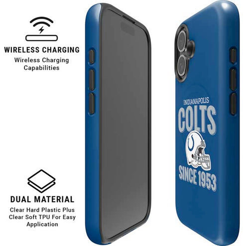 NFL Indianapolis Colts Helmet iPhone 16 Plus Magsafe Impact Case