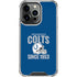 NFL Indianapolis Colts Helmet iPhone 16 Pro Clear Case