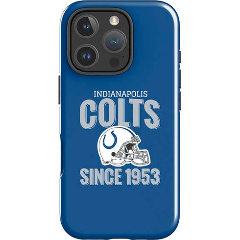 NFL Indianapolis Colts Helmet iPhone 16 Pro Impact Case
