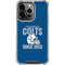 NFL Indianapolis Colts Helmet iPhone 16 Pro Max Clear Case
