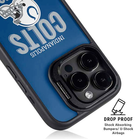 NFL Indianapolis Colts Helmet iPhone 16 Pro Max Kickstand Case