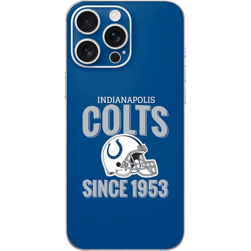 NFL Indianapolis Colts Helmet iPhone 16 Pro Max Skin