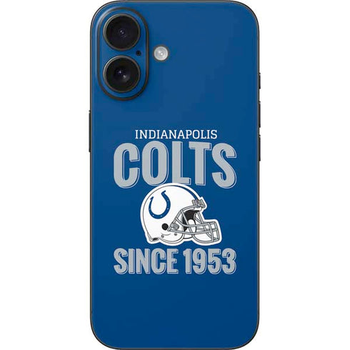 NFL Indianapolis Colts Helmet iPhone 16 Skin