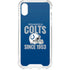 NFL Indianapolis Colts Helmet iPhone XS Clear Case