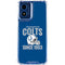 NFL Indianapolis Colts Helmet Moto G 5G (2024) Clear Case