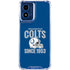 NFL Indianapolis Colts Helmet Moto G 5G (2024) Clear Case